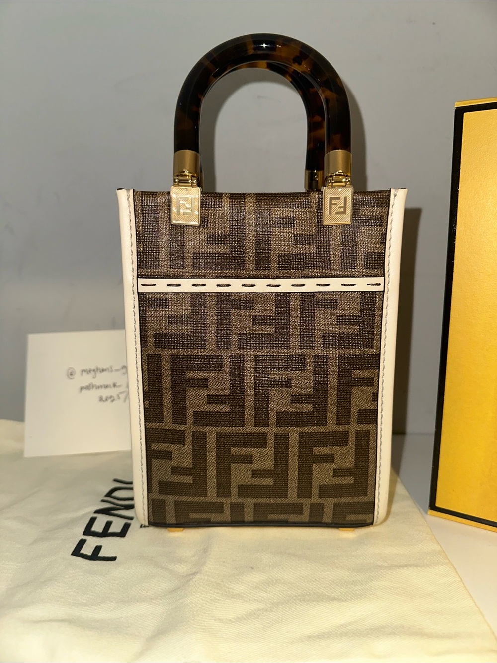 Fendi Sunshine Mini Tote | Hairdo Girls - Picture 6 of 9